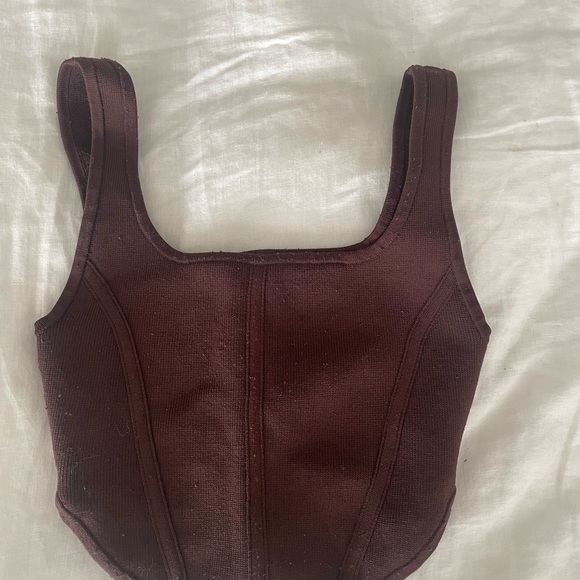 Babaton knit bustier tank - Picture 2 of 2